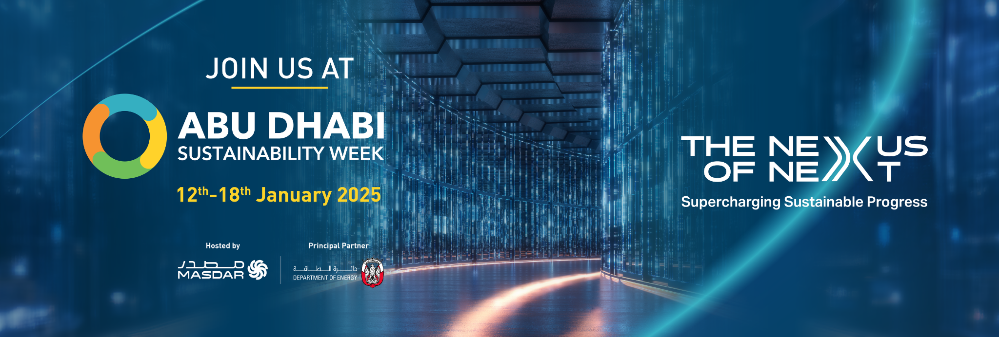 ADSW 2025 blue technology campaign artwork