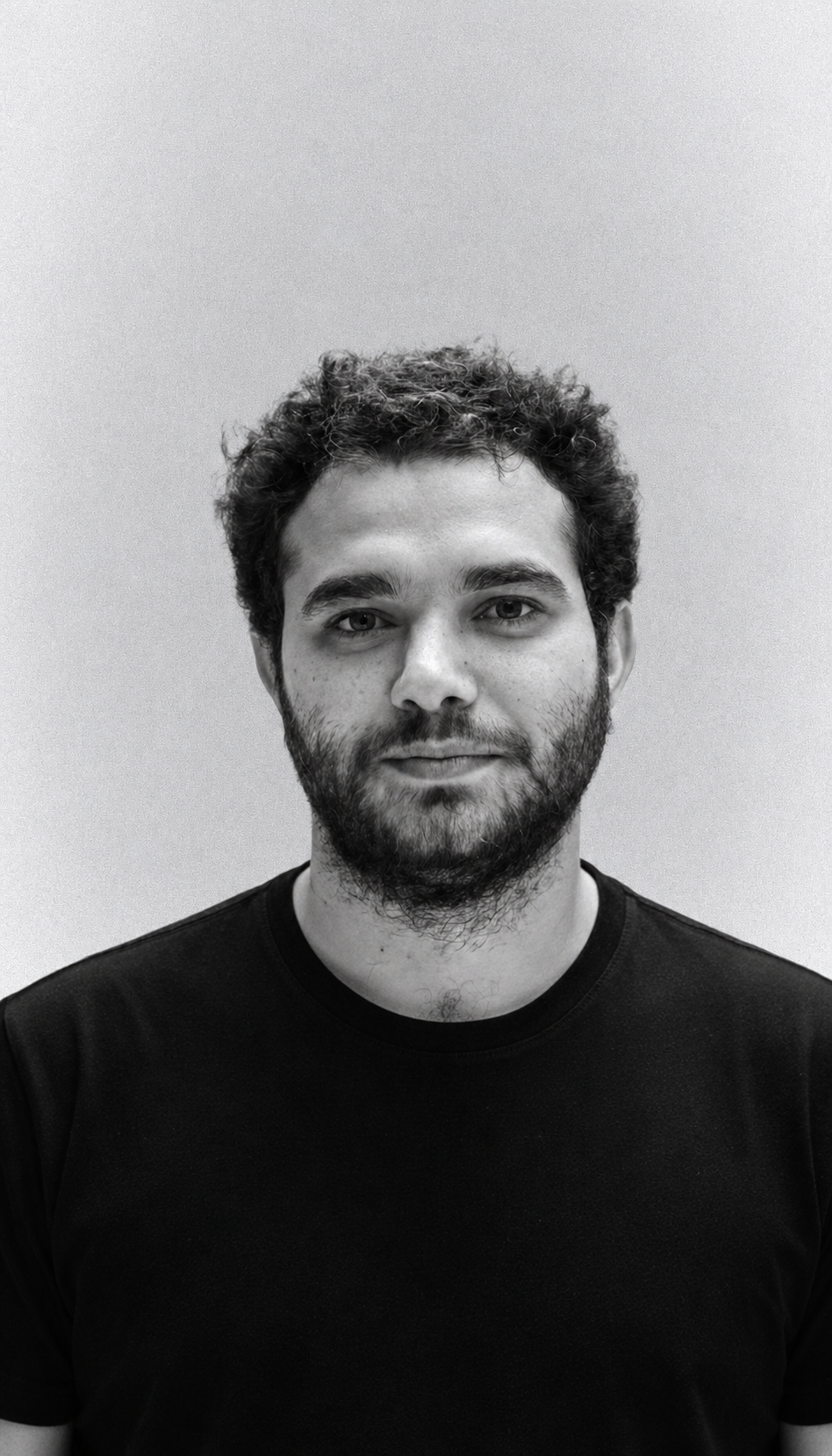 Portrait of Mahmoud Samir, Art Director